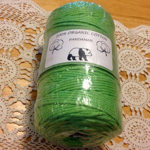 New 100% cotton Pandaman macrame cord